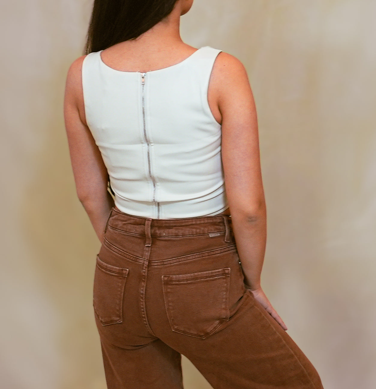 Faux-Ever Corset Tank