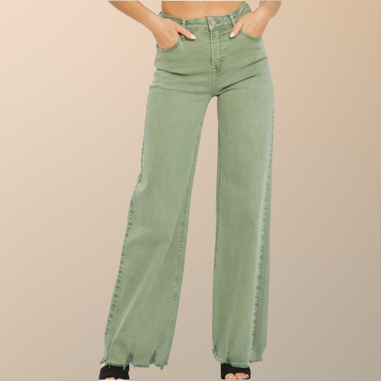 Sage High Rise Jeans