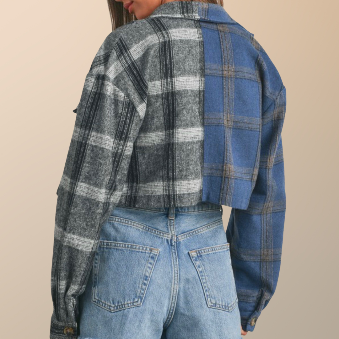 Payton Cropped Flannel