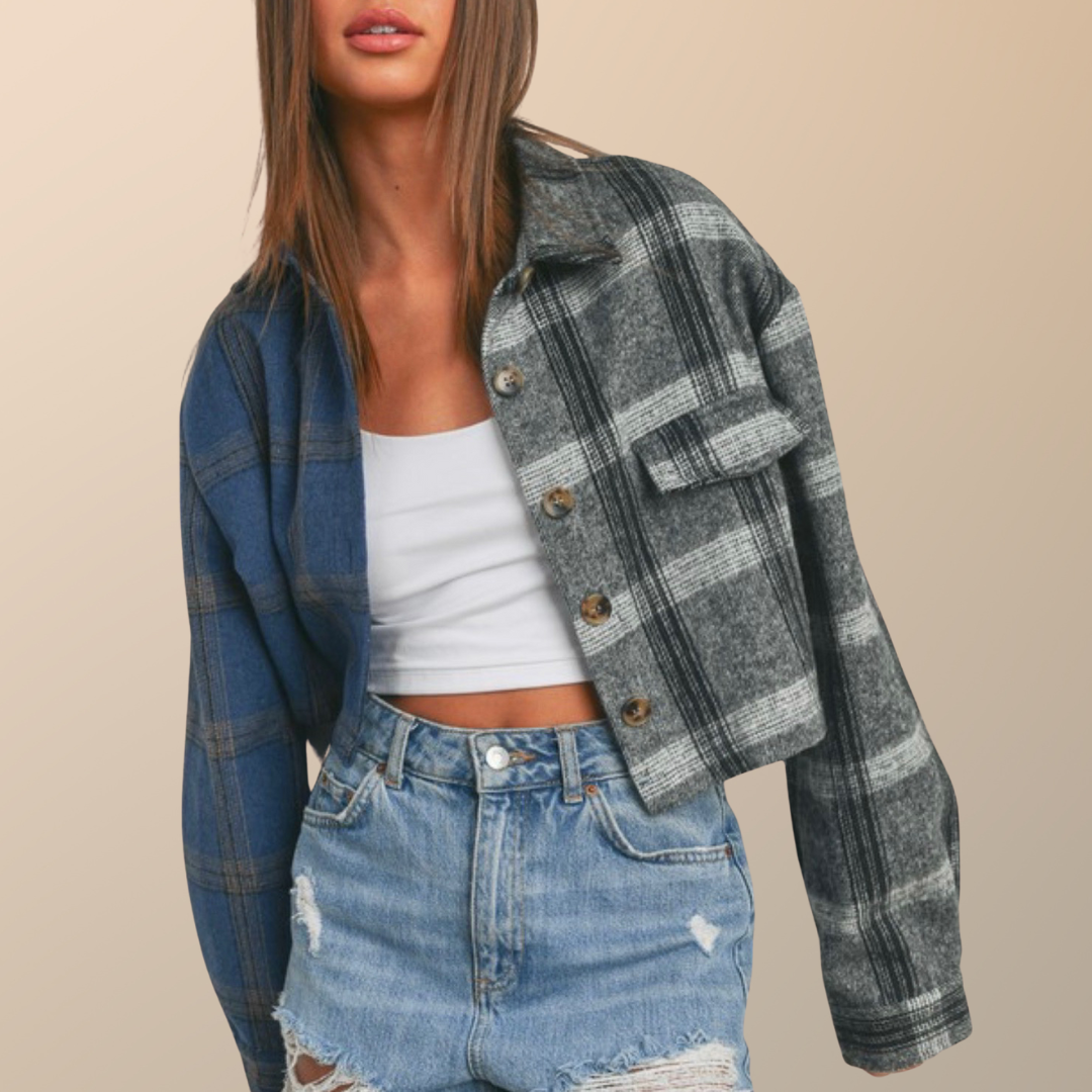 Payton Cropped Flannel
