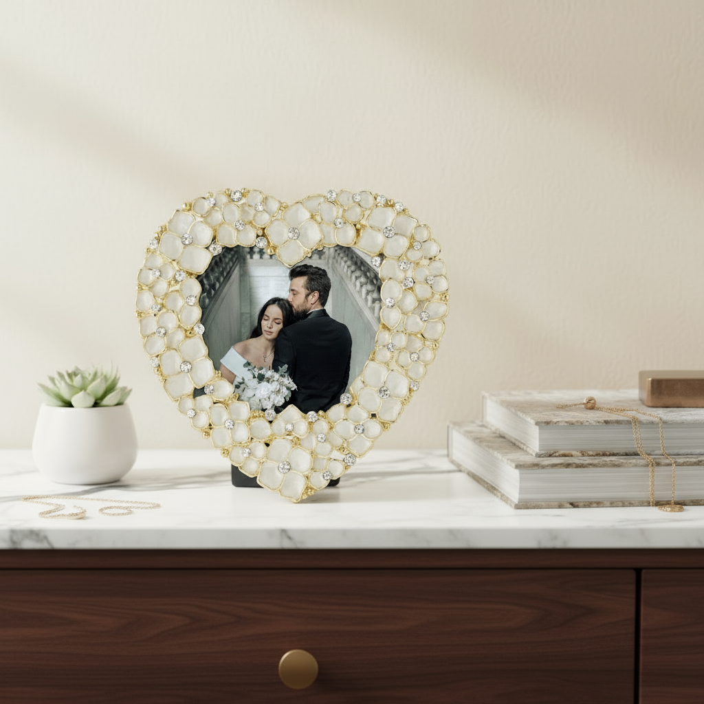 Dogwood Heart Frame | Photo Frame | Picture Frame |