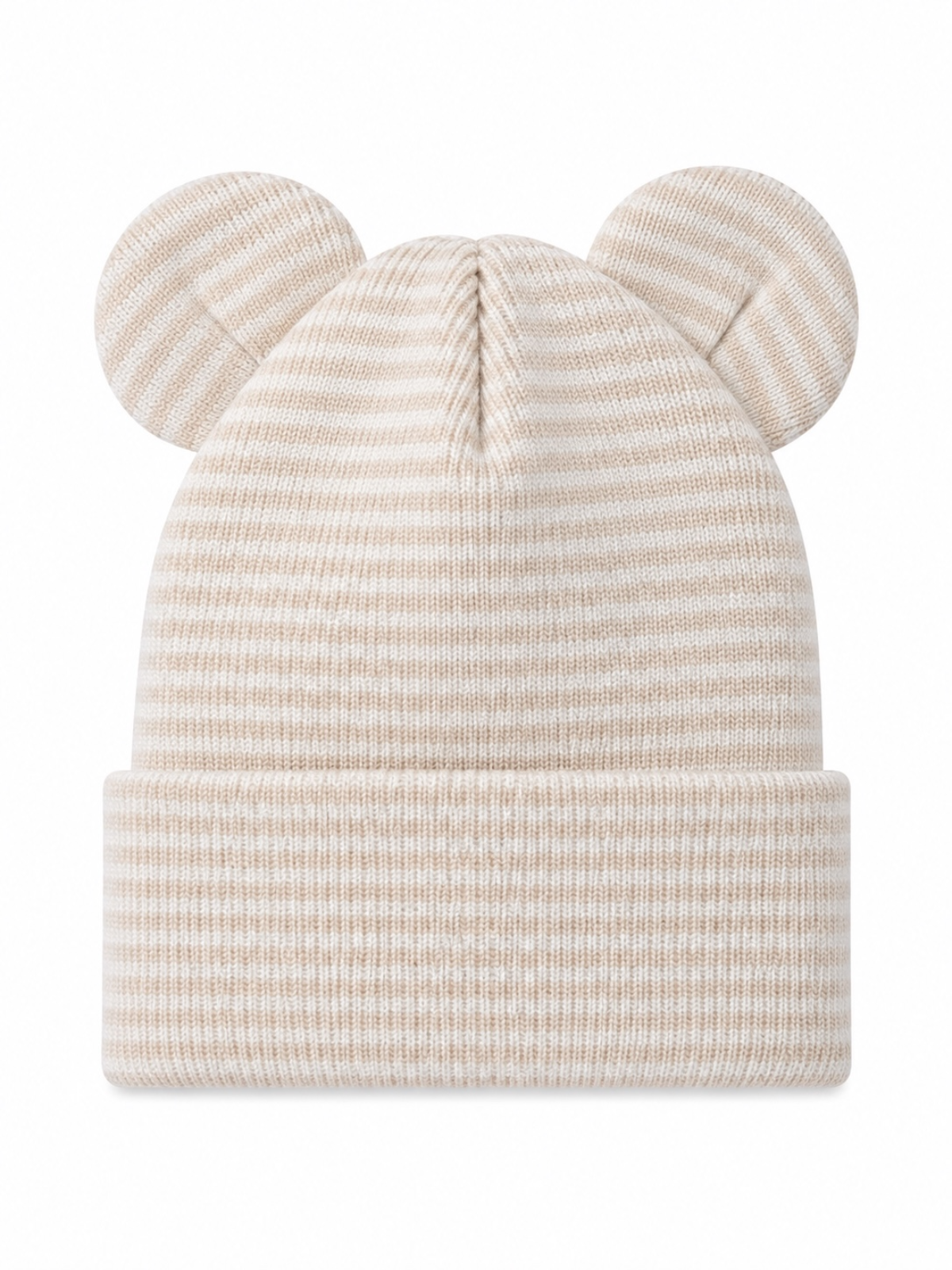 Baby's First Hat®, Sand/White Stripe Bear